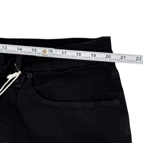 Good American Jeans Women Size 28-32 Black Good Leg Straight Stretch Denim NEW - Picture 13 of 16